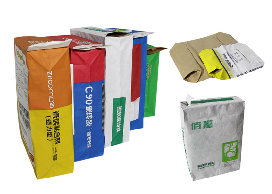 Saco de empacotamento impresso do saco 25kg 50kg Flexo da farinha de arroz impressão biodegradável