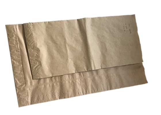 sacos de papel de Multiwall do amido da farinha de 20kg 25kg com parte inferior da pitada