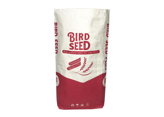 sacos de papel de 10kg 20kg 25kg 50kg Kraft Multiwall para o Edile dos Oligosaccharides de Isomalto