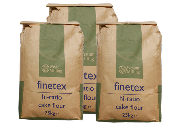 saco de empacotamento Degradable do papel do pó de leite do amido da farinha dos sacos do amido de batata de 20kg 25kg