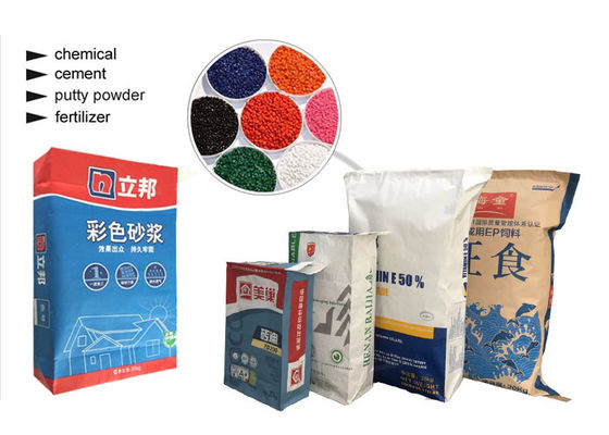 120 g/m2 Sacos de papel de parede múltipla com válvula colada