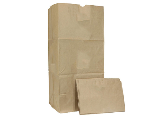 Sacos de papel inferiores de Multiwall Kraft das folhas do gramado do bloco sacos de papel do gramado de 30 galões