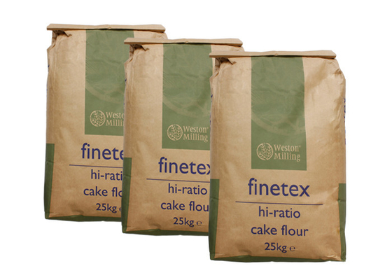 1-4 sacos do papel de parede da dobra multi para o empacotamento da farinha de trigo do pão