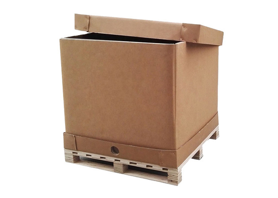 caixas de papel do empacotamento flexível do recipiente do produto comestível IBC de 220l 1000l para a água maioria