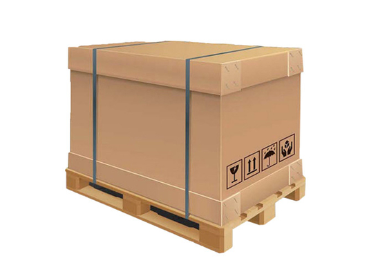 recipiente líquido de papel do tanque do pacote IBC de 220l 1000l com válvula