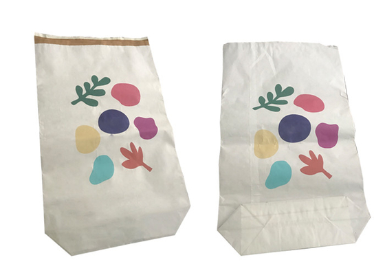 Costume do carvão vegetal sacos de papel de embalagem 25kg biodegradável de 3 dobras