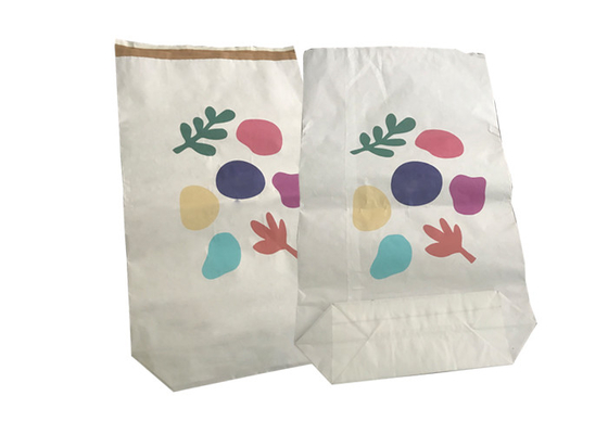 Saco de papel de empacotamento 20kg 25Kg do produto da agricultura para o pó de leite da farinha de trigo