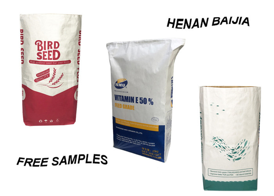 Umidade - a cor da prova imprimiu os sacos de papel 10kg de Kraft para Clay Granular Absorbent