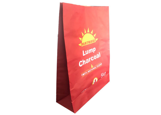 Impressão de Flexo dos sacos do papel de parede do papel de embalagem do carvão vegetal multi